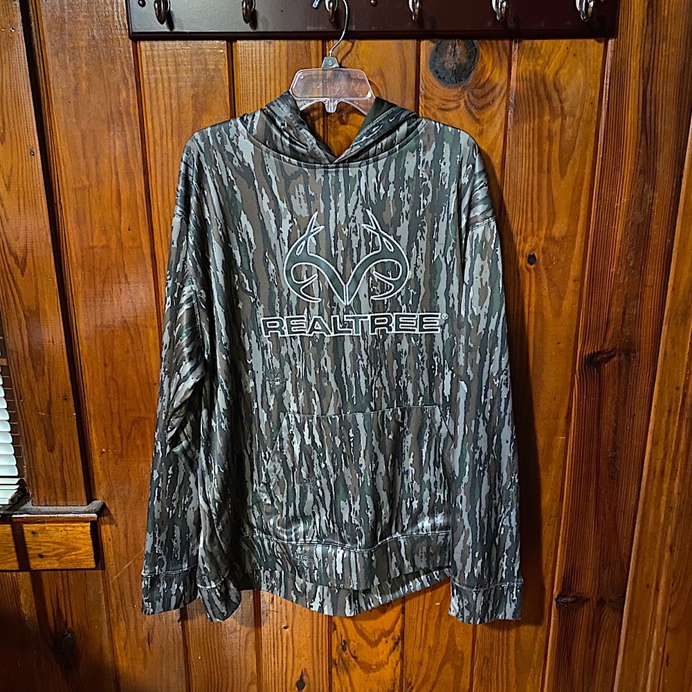 Real Tree Bottomland Camoflage Hoodie
